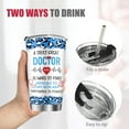 thumbnail image 3 of Gifts for Doctors, Doctor Gifts for Men Women, Best Doctor Ever Gifts, Appreciation Gift for Doctor, Doctor Retirement Gift, Stainless Steel Doctor Tumbler 20oz, 3 of 6