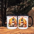 thumbnail image 3 of Happy Thanksgiving Siamese Give Thanks Fall Beanie Scarf Welcome Heat Color Changing Mug Cat Lover Kitten Owner Gifts Magic Coffee Mug - 00020, 3 of 4