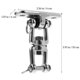 thumbnail image 2 of DEEPCRAFF 1Jgo Gancho Giratorio Plateado Para Columpios Y Equipos De Fitness Duradero, 2 of 6
