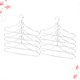 thumbnail image 4 of 10pcs Clothes Hangers Aluminium Alloy Clothes Hangers Skid Resistance Coat Hangers Clothes Hanging Racks (Light Grey), 4 of 4