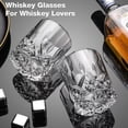 thumbnail image 2 of Set de vasos de whisky Gencywe Crystal 325 ml Old Fashioned x8, 2 of 7