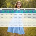 thumbnail image 6 of lcziwo Girls Summer Dresses Flutter Sleeve Flowy A-Line Tiered Midi Dress Gradient Print Casual Sundress Green 8 Years, 6 of 6