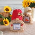 thumbnail image 5 of Fall Thanksgiving Gnomes Plush Decoration - 1 Piece Handmade Swedish Tomte Gnomes Elf for Fall Thanksgiving Decor Gift - Christmas Thanksgiving Decorations for Home, Table, Fireplace, Party, 5 of 8
