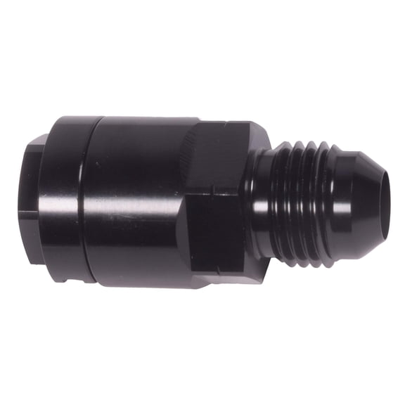 ICT Billet Threaded Fuel Rail Quick Connect Fitting -Line Adapter -6AN to 5/16" Tube LS1 LM7 LR4 LQ4 LS6 L59 LQ9 LM4 L33 Hose Gas Connector Aluminum AN809-01B