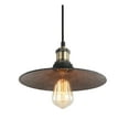 thumbnail image 2 of Woodbridge Lighting Fulton Metal Mini-Pendant with Vintage Bulb in Antique Brass, 2 of 5