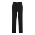 thumbnail image 6 of Ernkv Straight Leg Pants for Men Solid Color Soft Pockets Relaxed Fashion Fall Spring Trousers Comfy Lounge Casual Elastic Waist Full Length Pants Black XXL, 6 of 9