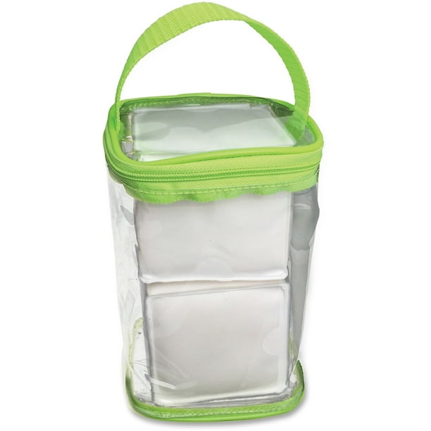 Ashley, ASH22000, Clear Pockets Foam Dice, 2 / Set, Clear