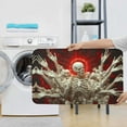 thumbnail image 7 of Bathroom Rugs Sets 3 Piece - Rising Skeletons Red Sun Absorbent Non Slip Bath Mats, U-Shape Toilet Lid Cover, Contour Mat, Soft Washable Shower Mats Bath Rug Mat for Bathroom Tub Toilet, 7 of 7