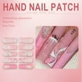 thumbnail image 7 of RAGUPEL 24Pcs Glue on Nails for Women,Diamond Square Press on Nails,Silver Sequins Stick on Nails,Press on Nails Long for Photography,Red Carpet and Stage,Style3, 7 of 7