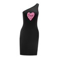thumbnail image 3 of Vestido corto de verano con hombros descubiertos para mujer, ajustado, de primavera, para Trip Street S, 3 of 7