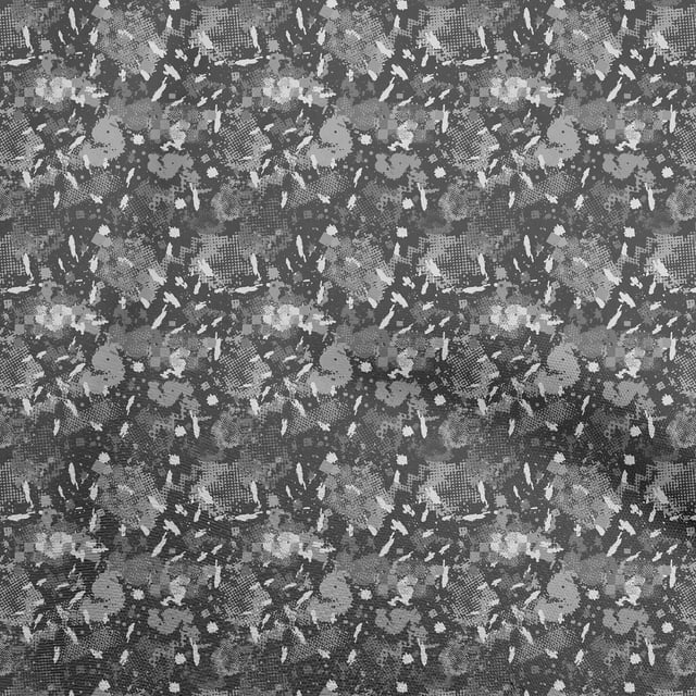oneOone Tissu Polyester Spandex Gris Texture Tissu pour Robe Tissu Imprimé au Mètre 56 Pouces de Large
