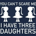 thumbnail image 3 of CafePress - I Have Three Daughters Dark T Shirt - Men's Classic Graphic Cotton T-Shirt, 3 of 4