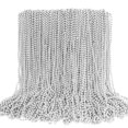 thumbnail image 1 of Collar de abalorios EOBOH de plata para Mardi Gras, 100 unidades, para regalos de fiesta, 1 of 6