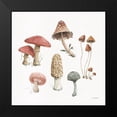 thumbnail image 2 of Audit, Lisa 12x12 Black Modern Framed Museum Art Print Titled - Mushroom Medley 03, 2 of 5
