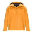 thumbnail image 3 of Waterproof Rain Jacket Men Lightweight Windproof Full Zip Men's Packable Fall Raincoat Windbreaker with Hood Outdoor Hooded Jacket Versatile Three Proof Suit Mountaineering Workwear Jacket, 3 of 6