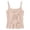 Beige, variant on Tween Girls Solid Ribbed Knit Tank Top Stretch Slim Lightweight Casual Summer Cami 7-16Y