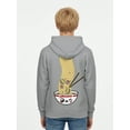 thumbnail image 3 of Maruchan, Boys' & Big Boys' Graphic Hoodie, Powered By Ramen, Sizes 4-18, 3 of 7