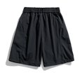 thumbnail image 5 of EOYWHK Mens Active Shorts Quick Dry Cargo Shorts with Multi-Pockets Elastic Waist Workout Shorts for Men Soft Lightweight Breathable Casual Activewear for Men Black, Size L, 5 of 9