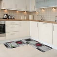 thumbnail image 5 of Yiaed Cherries laid Kitchen Rugs Sets of 2 Kitchen Mats Cushioned Anti Fatigue Kitchen Rug Tapetes Para Cocina for Sink,Laundry Room, 5 of 6