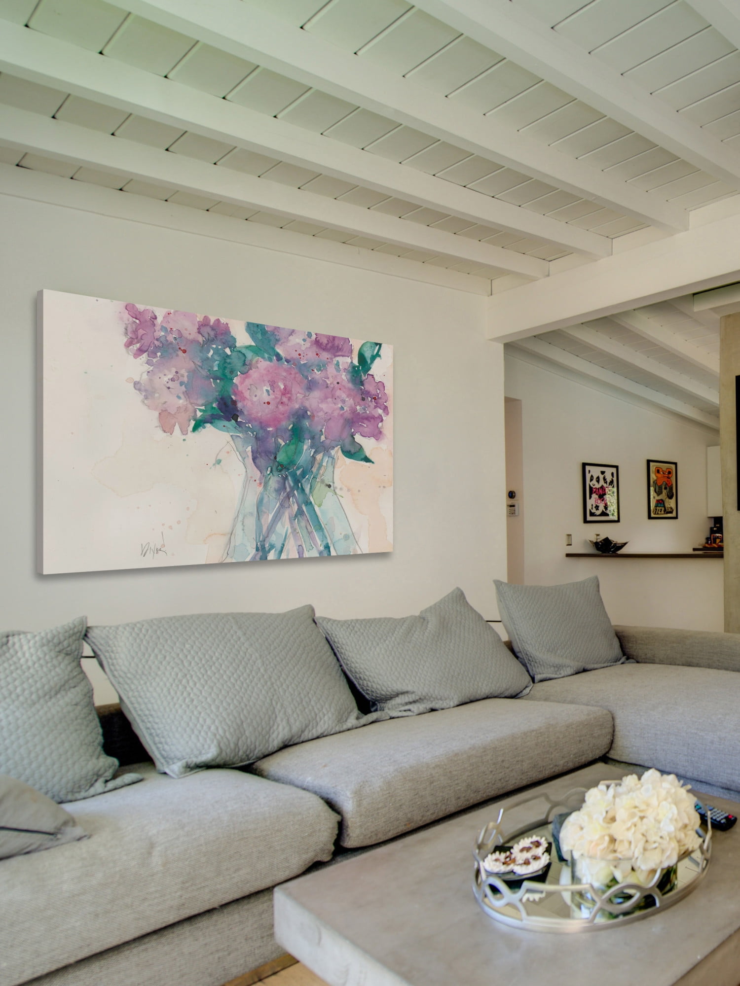 Marmont Hill "Mixed Blush" Painting Print on Wrapped Canvas