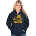 thumbnail image 3 of Upstate is Great New York Zip Up Hoodie Men's Women's Brisco Brands S, 3 of 5