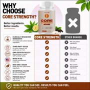 Core Strength Advanced Joints Support Supplement CoreStrength 60 Capsules