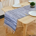 thumbnail image 3 of Handmade Cotton Chindi Tabletop Reversible & Machine Washable, Table Runner 15"x72", 3 of 4