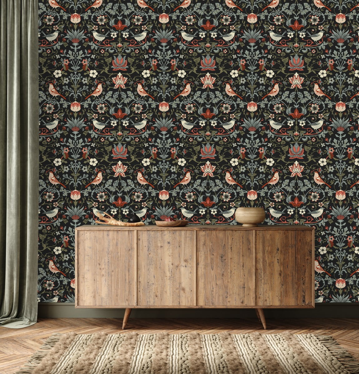 Ethnic Design Wallpaper - Walmart.com