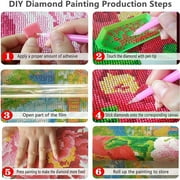 Diamond Art Kits for Adults, 5D Diamond Painting Kits, Constellation Dimond Art Paintings Kit, Diamond Dot, Gem Painting Kit, Crafts for Adults, Paint by Diamonds, Home Wall Decor Gifts 12x12inch