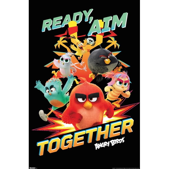 The Angry Birds Movie 3 (2026): Scrapbook - Flock Together Wall Poster ...