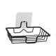 thumbnail image 2 of Soporte para jabón de ducha, jabonera montada en la pared, ahorrador de jabón, bandeja de jabón de cocina, soporte para esponja de jabón para cocina, Negro mayimx Jabonera, 2 of 9