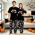 thumbnail image 4 of iHapHap Boo Ghost Family Halloween Pajamas, Cotton Blend Matching Sleepwear, Men 3XL, 4 of 6