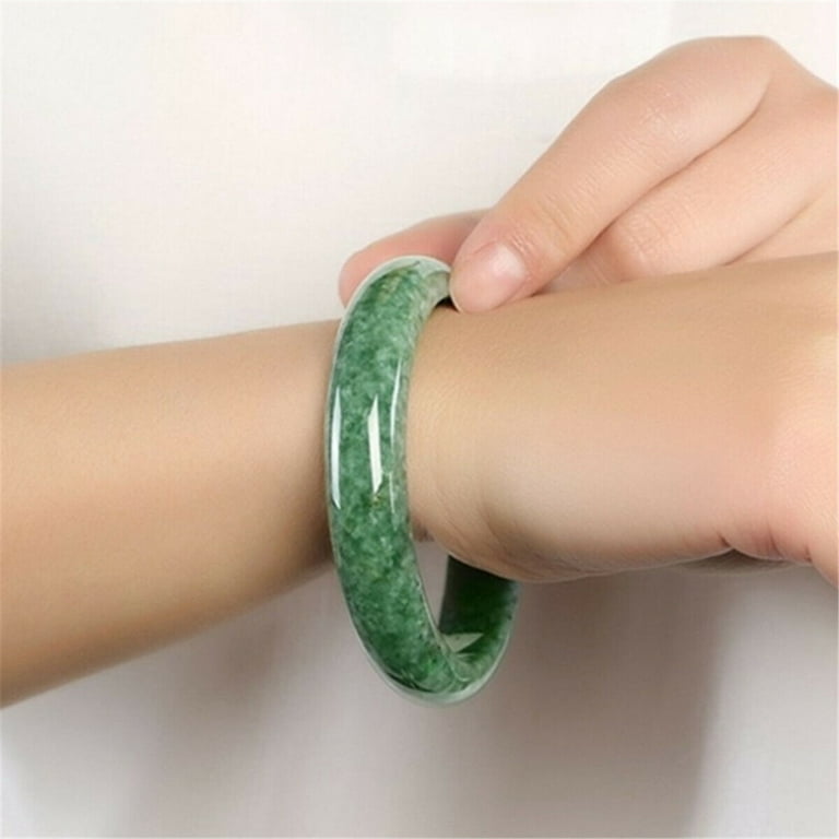 Gorgeous Carved Natural popular Stone Bracelet Gift 62mm