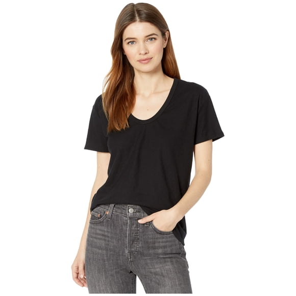 AG Adriano Goldschmied Henson Tee True Black XS (US 0)