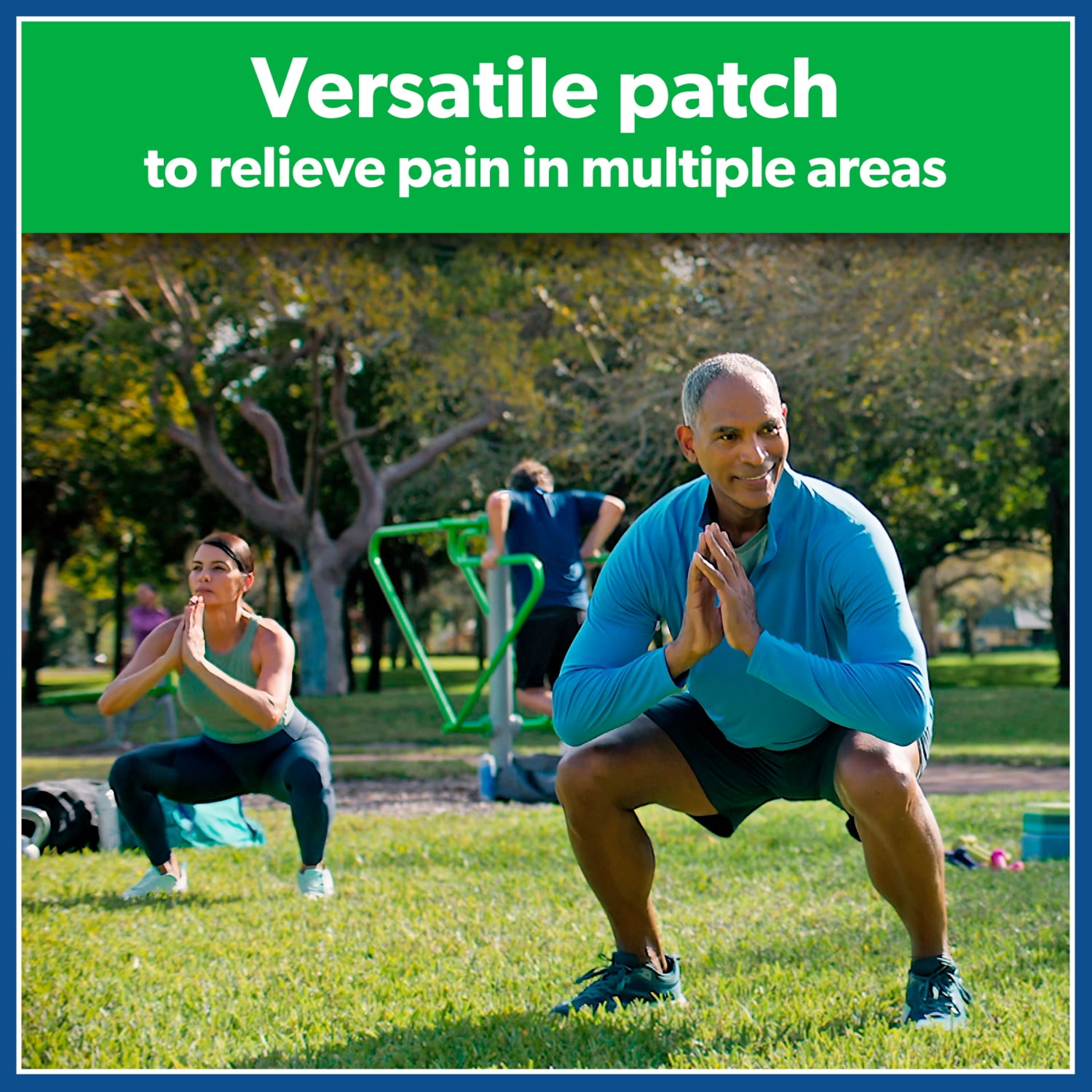 (2 pack) Salonpas 8 Hour Pain Relief Patch With Camphor 3.1% & Menthol 6% for Back & Muscles, 60 Count Pack