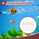 thumbnail image 2 of Ofertas Únicas 1 Juego de Accesorio de Barbado de Manguera de Plástico para Acuario Adaptador de Manguera Macho G3/8 NPT de 7/16" Claro PP, 2 of 7