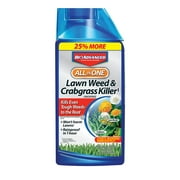 BioAdvanced All-in-One Lawn Weed & Crabgrass Killer, Concentrate, 40 oz