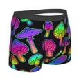 thumbnail image 4 of Uemuo Bright Mushrooms Pattern Men's Boxer Briefs,Trunk Anti-Chafing,Comfortable, Durable, and Stylish Underwear-XX-Large, 4 of 9