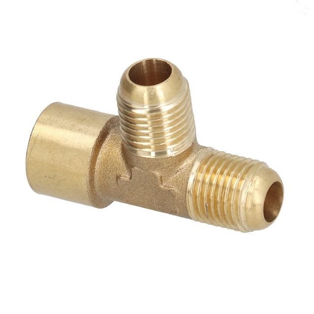 T Plumbing Fitting, Compression Fitting Line Splitter for Air Compresser for Kitchen