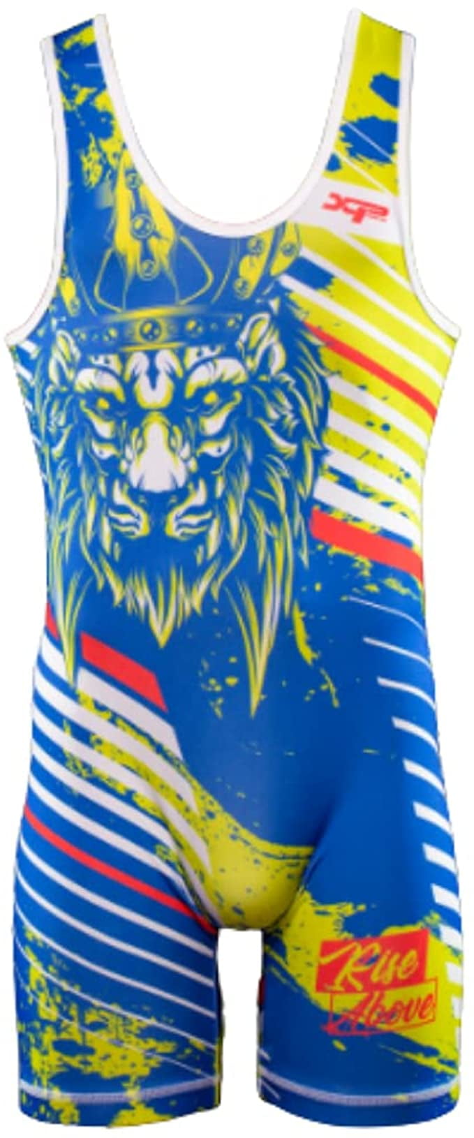 Lion Predator Wrestling Singlet by XPA, Adult XLarge (181225lbs