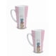 thumbnail image 1 of Duo de tazas de cerámica 502 ml diseño cute de gatos, 1 of 7