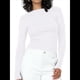 thumbnail image 1 of Camiseta de Larga con Cuello Redondo y Espalda Abierta para Mujer, Estilo Y2K, Estilo Retro Informal de Color Liso S, 1 of 10
