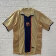thumbnail image 1 of 02-03 Retro Barcelona Away. Football Classic Jersey, 1 of 2