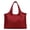 Wine Red, variant on NCY Shoulder Bag for Women, Waterproof Shopping Work Handbag Purses Large Tote Bag Multi-function Nylon Travel Shoulder
