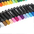 thumbnail image 5 of DelGreen 12/24/36 Colors Oil Round Pastel Set Assorted Artists Stick School Kit (36 Colors), 5 of 5