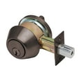 thumbnail image 1 of Dexter Commercial Hardware DB1000-SCT-613-KDC Grade1 Pêne Dormant à un Seul Cylindre x Tour, Bronze Foncé Huilé, 1 of 4