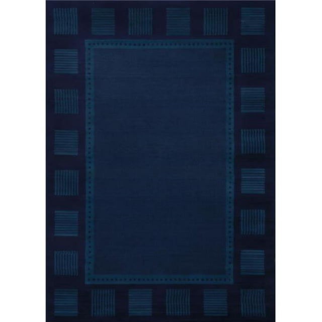 United Weavers 940 36864 912 7 ft. 10 in. x 10 ft. 6 in. Manhattan Time Square Oversize Rug, Navy