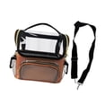 thumbnail image 4 of Estuche Organizador de Maquillaje con Divisor Extraíble, Bolsa de Cosméticos de Viaje Profesional, Bolsa para Brochas de Maquillaje para Artistas de M café, 4 of 10