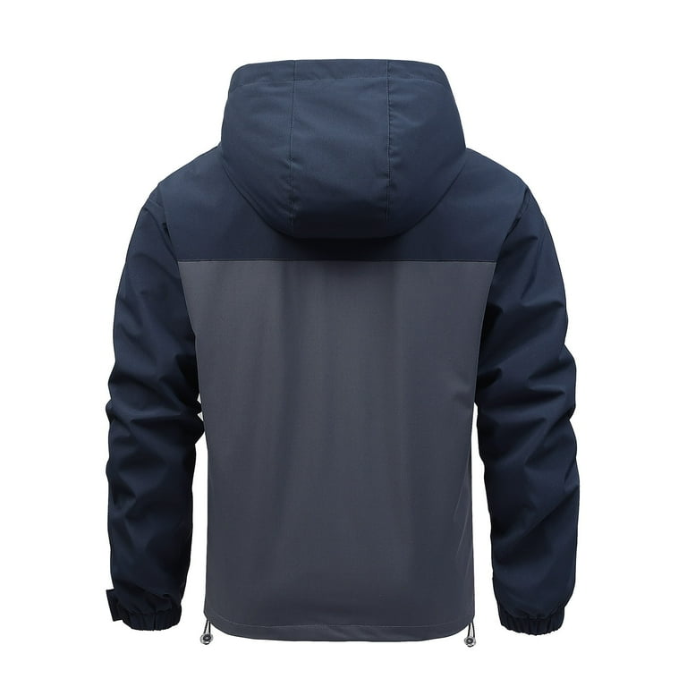 Aimik Hanes Rain Jacket for Men,Mens Waterproof Raincoat