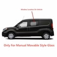 thumbnail image 3 of Movable Manual Sytle Driver Left Side Rear Door Window Door Glass Compatible with Ram Promaster City 2015-2022 Models, 3 of 7